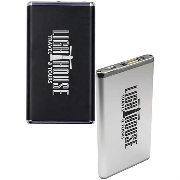 3000 mAh UL Certified Aluminum Slim Power Bank