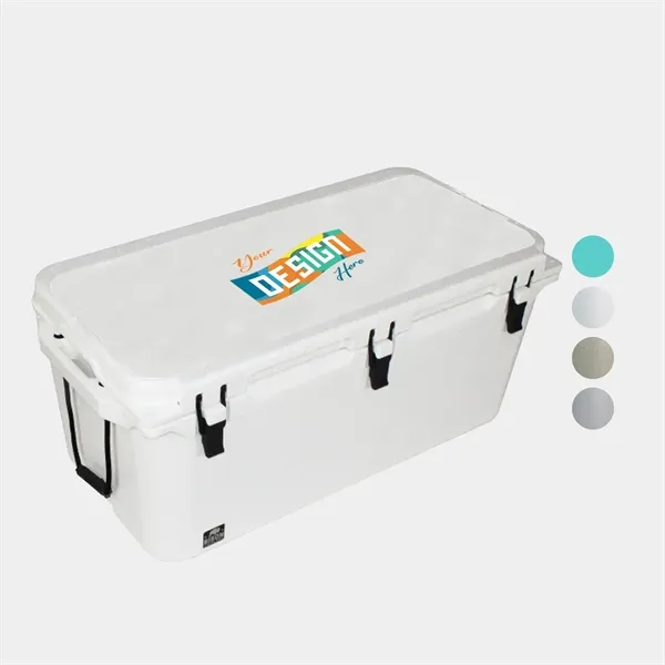 125 QT Bison® USA-Made Hard Cooler Ice Chest 43.3"x21.6"