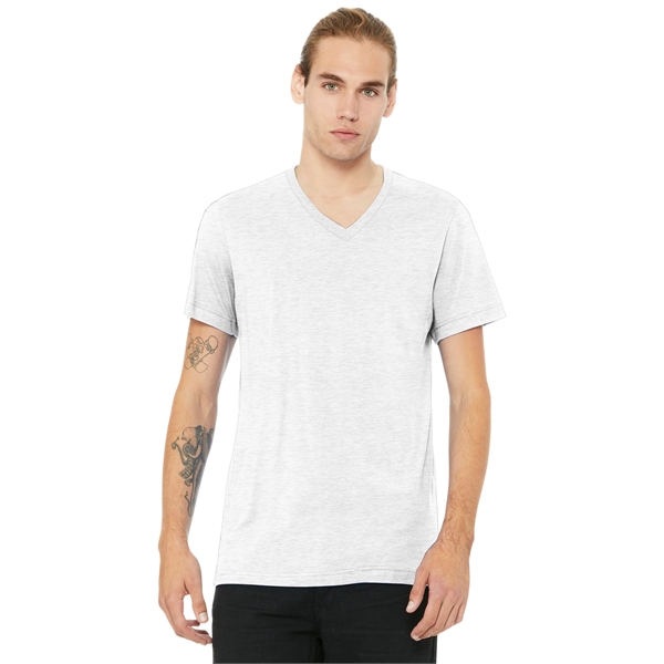 BELLA+CANVAS Unisex Jersey Short Sleeve V-Neck Tee.