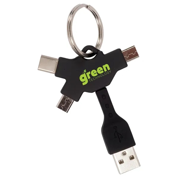 Multi USB Cable Key Chain