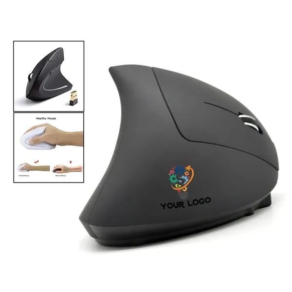 Portable Ergonomic Vertical Wireless Mouse