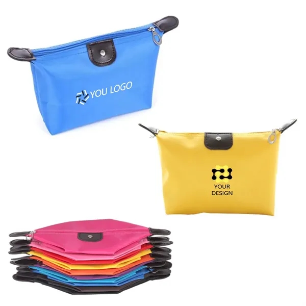Nylon Dumpling Cosmetic Bag