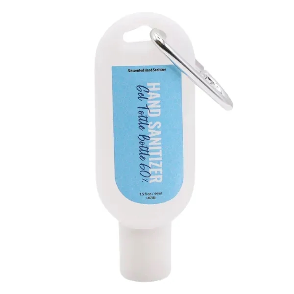 60% Hand Sanitizer Gel Tottle w/ Carabiner