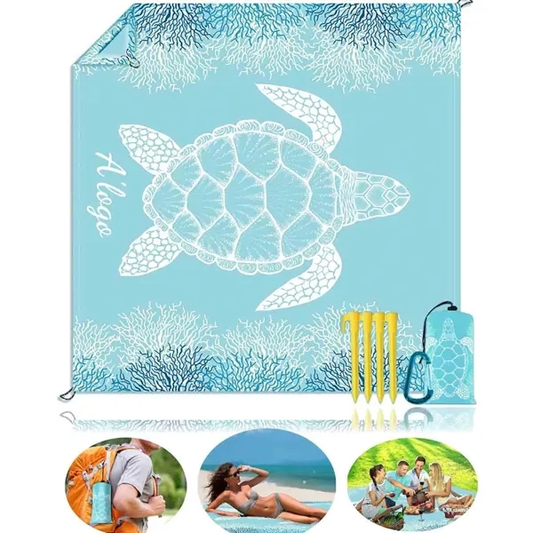 Large Sandproof Beach Blanket (79in*79in)