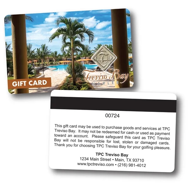 Heavyweight Plastic Gift Card