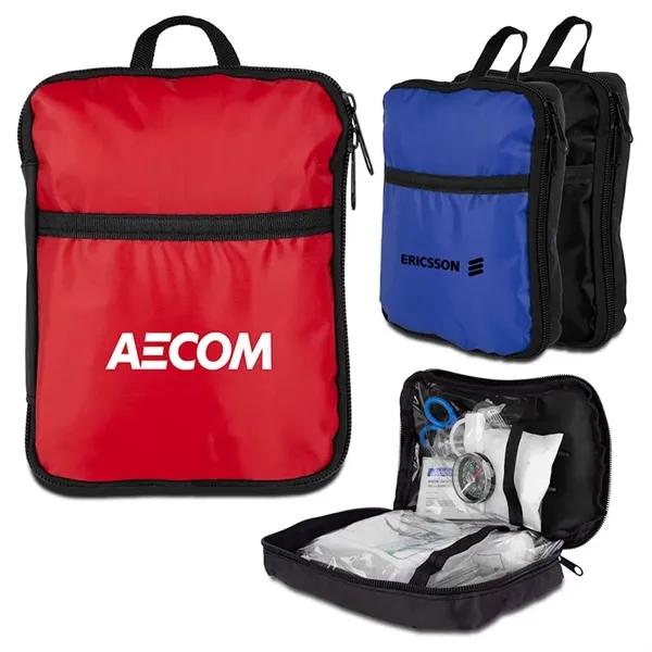 60pc First Aid Kit in Portable Traveling Bag