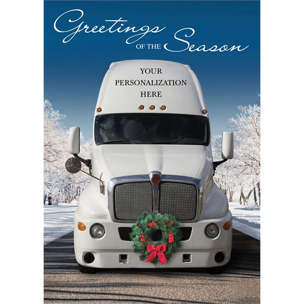 Deck the Haul! Trucking Christmas Card