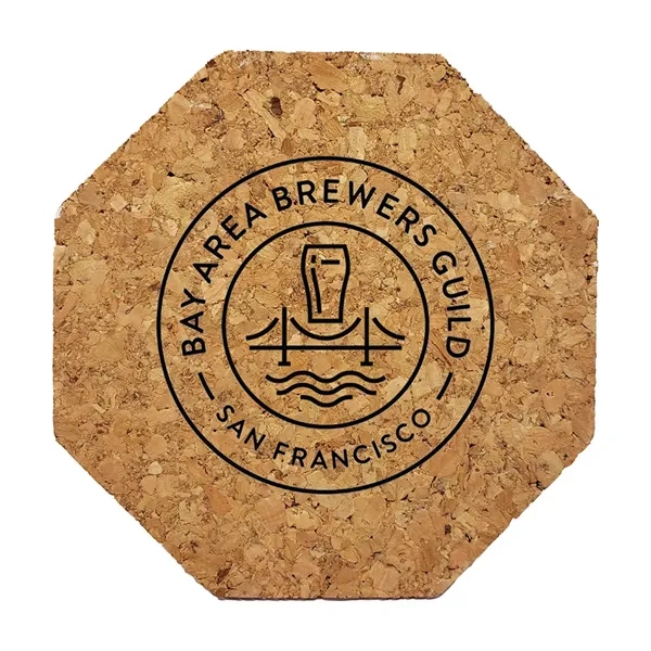 Cork Coaster Octagon