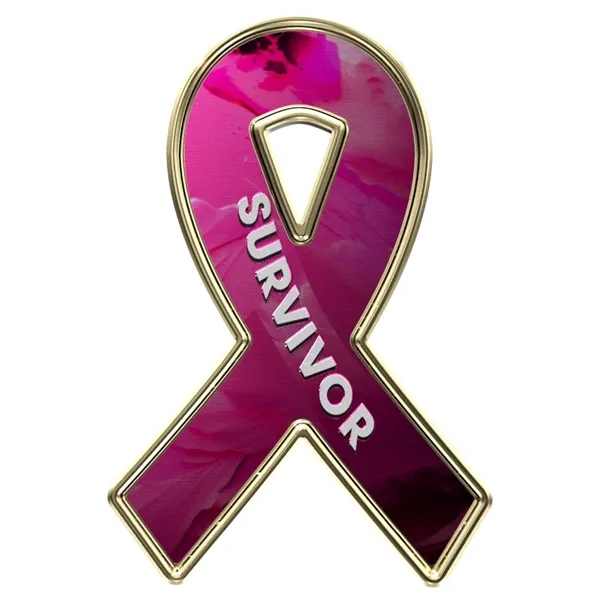 Awareness Ribbon Lapel Pin - Any Color - Fully Customizable