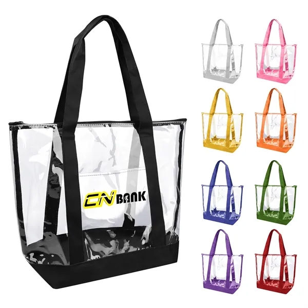 Clear Stadium Tote Bag