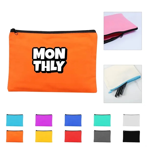 Zippered Binder Clear Pencil Pouch