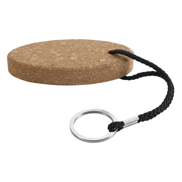 Buoy Oval Cork Keychain