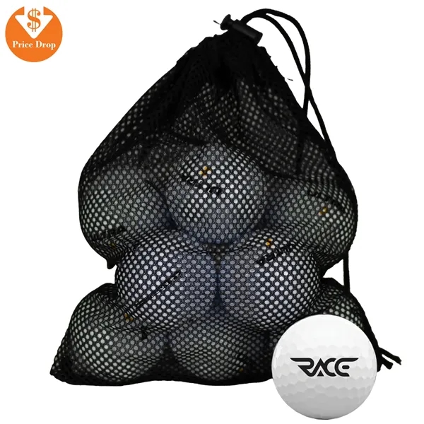 Mesh Bag W/ 1 Dozen Wilson Ultra Golf Ball