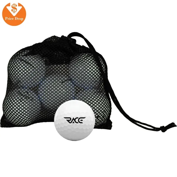 Mesh Bag W/ 6 Callaway Warbird Golf Ball