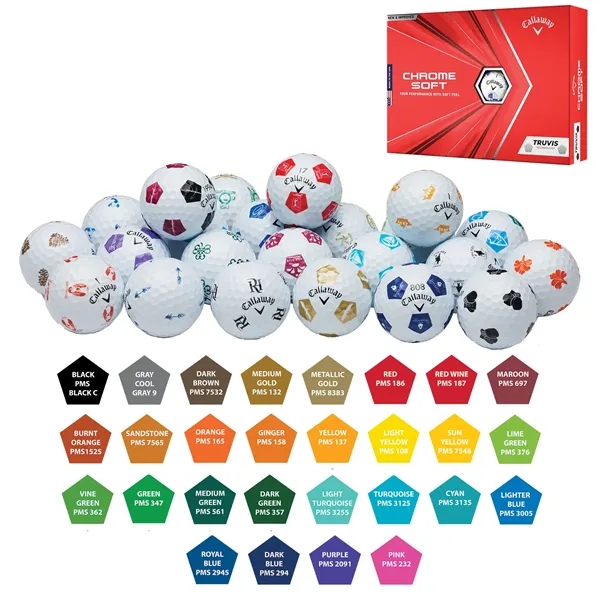 Callaway Chrome Soft Truvis Golf Ball 
