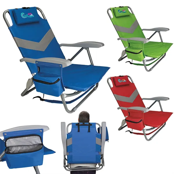 Koozie® Clearwater Beach Backpack Chair