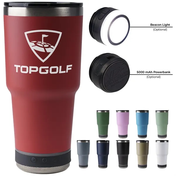 Vibe 28 Oz Tumbler W/ Bluetooth® Speaker