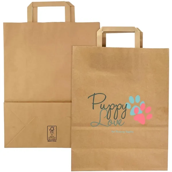 Large Kraft FSC Paper Bag