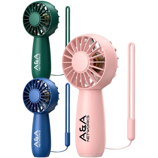 Portable Handheld Fan with Lanyard