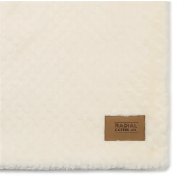 Luxe Nordic Recycled Polyester Throw Blanket