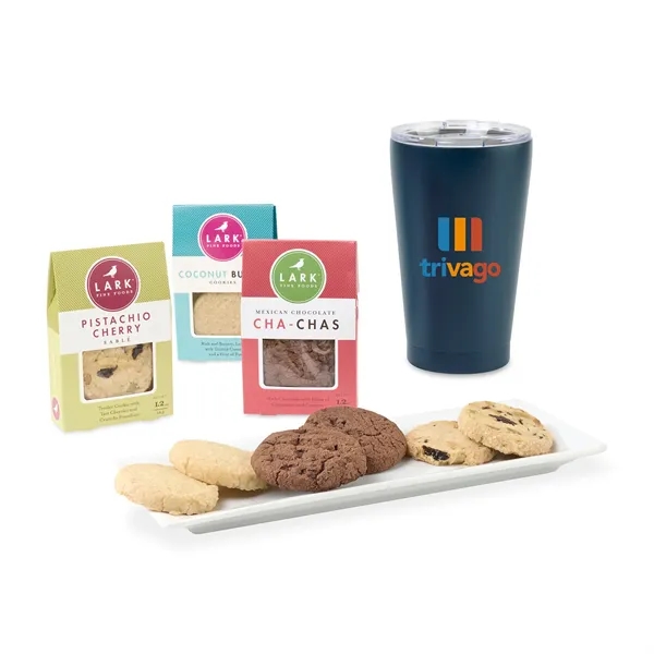 All Is Bright Lark Cookies & Tumbler Gift Box