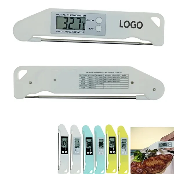 Instant Read Meat Thermometer For Grill And Cooking