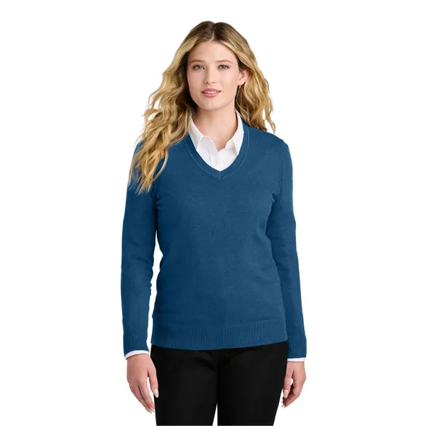 Port Authority Women's Easy Care V-Neck Sweater