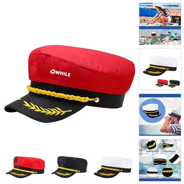 Ship Sailor Captain Hat Navy Marine Admiral Cap