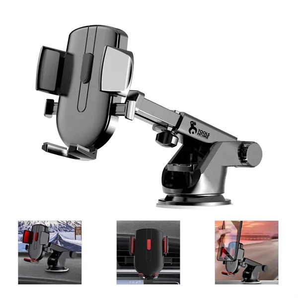 Universal Car Mount Phone Holder with Suction Cup Base