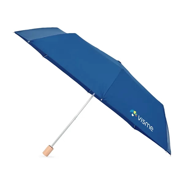 Elements 43" Recycled Manual Folding Umbrella