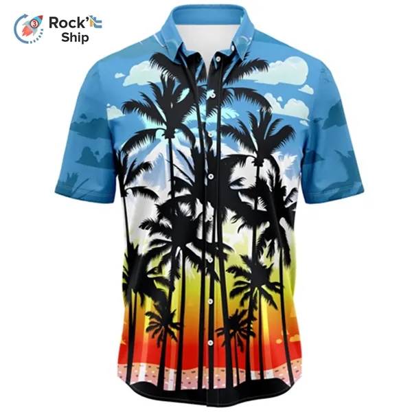 Rock'it 3-Day 135 GSM Sun Block Sublimation Hawaiian Shirts