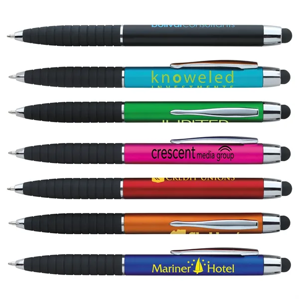 Metallic Cool Grip Stylus Pen