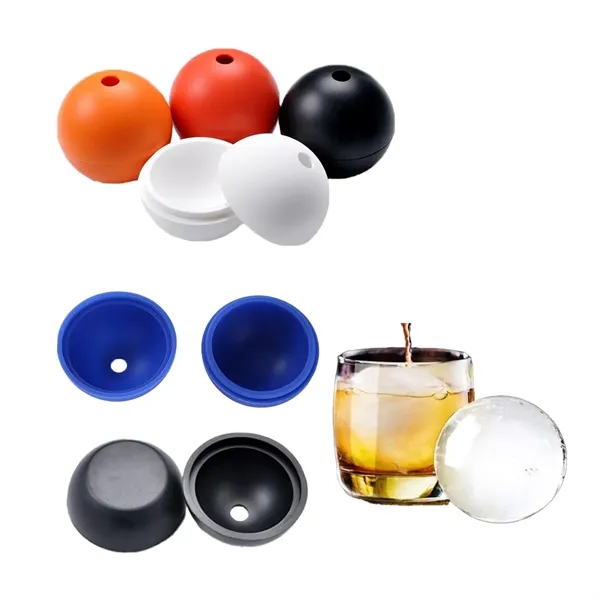 Large Round Cube Molds Ice Ball Maker for Whiskey