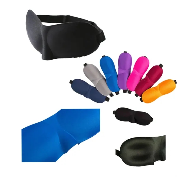 100% Light Blocking Soft Breathable Eye Cover for Women Men