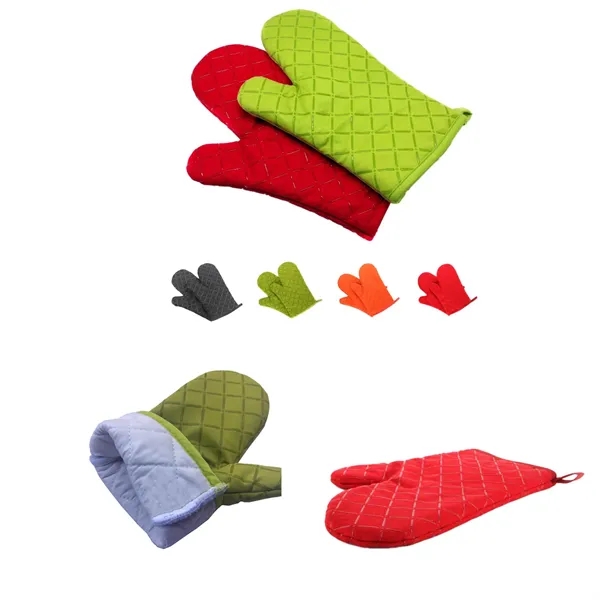 Silicone Non-Slip Heat Resistant oven mitts