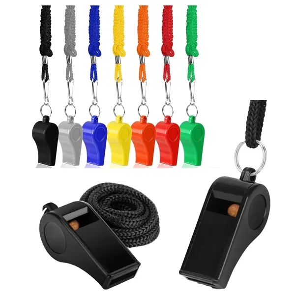 ABS Sports Whistles with Lanyard for Coaches and Referees
