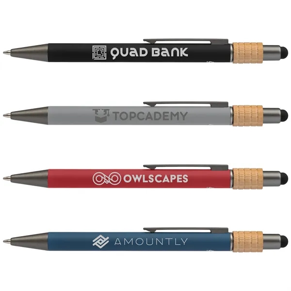 Reborn Spinner Recycled Aluminum Pen with Stylus