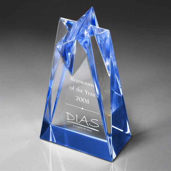Sculptured Lucite Star