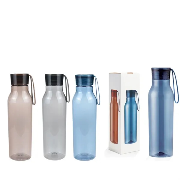 25.4 Oz Tritan Plastic Portable Water Bottle