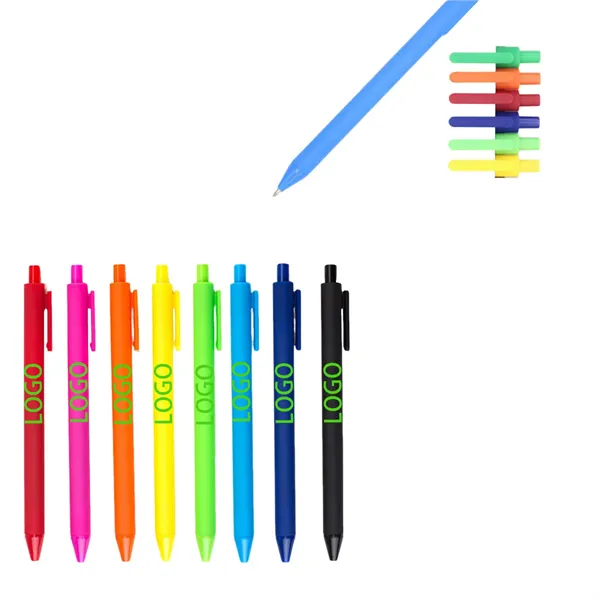 Custom Retractable Color Ballpoint Pen