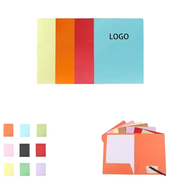 Custom Paper Folders With Pockets