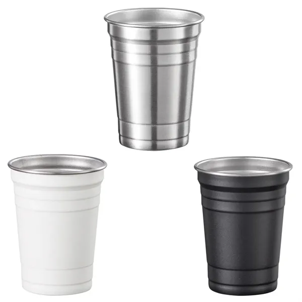 Stainless Steel Pint Cups-18.6 Oz