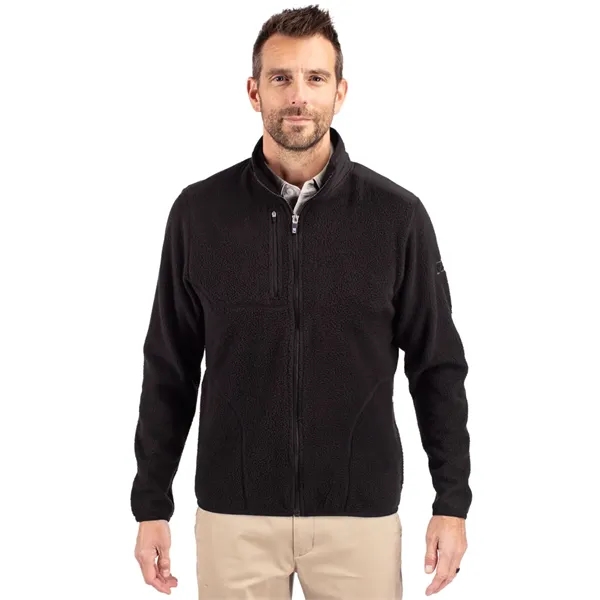 Cutter & Buck Cascade Eco Sherpa Fleece Mens Full Zip Jacket