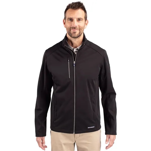 Cutter & Buck Evoke Recycled Honeycomb Fleece Mens Full Z...