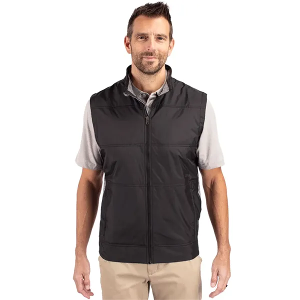 Cutter & Buck Stealth Hybrid Quilted Mens Big and Tall Wi...
