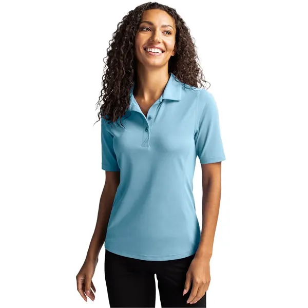 Cutter & Buck Virtue Recycled Featherlight Pique Womens Polo