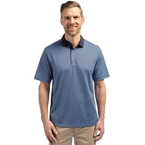 Cutter & Buck Virtue Recycled Micro Stripe Featherlight P...