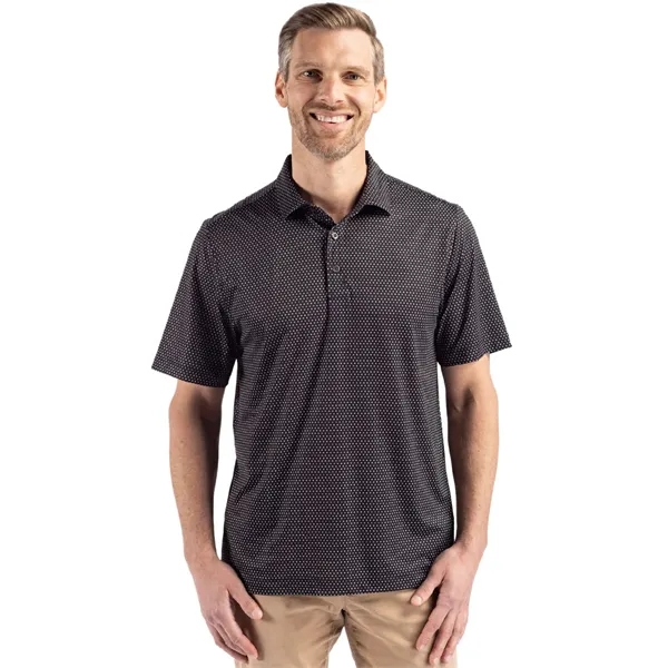 Cutter & Buck Pike Recycled Shadow Check Print Mens Big &...