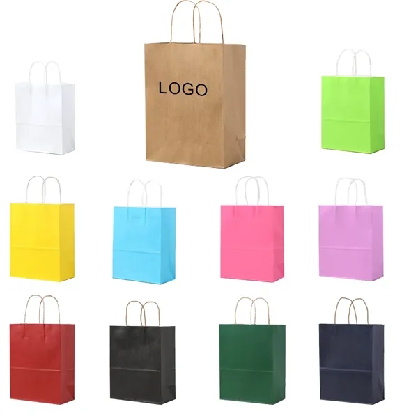 Eco-Friendly Shopping Kraft Paper Bags