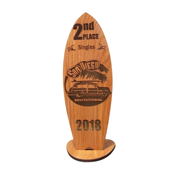 Wood Paddleboard Trophy